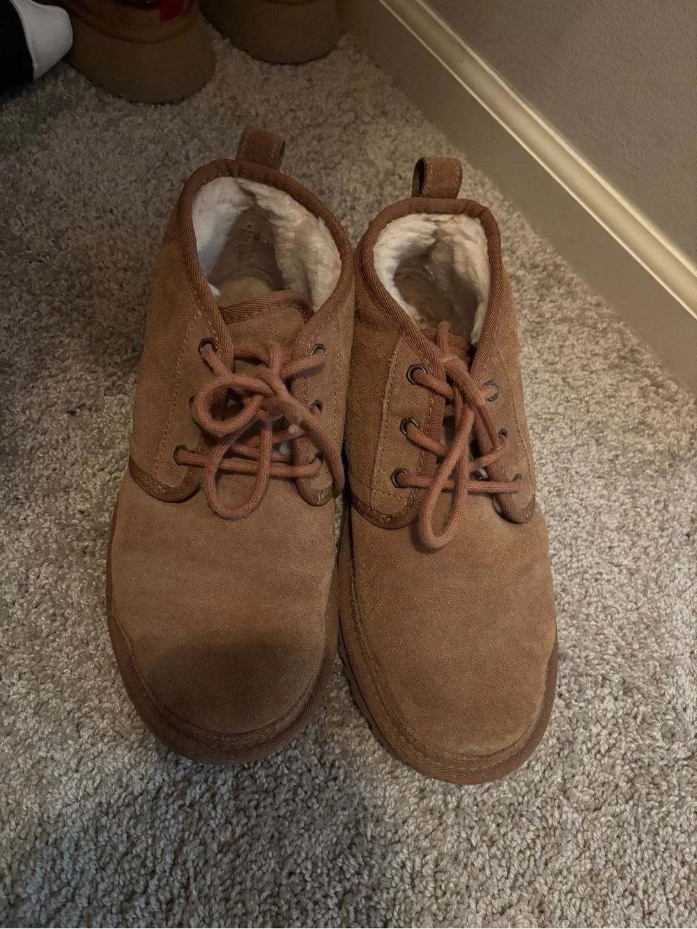 UGG suede upper